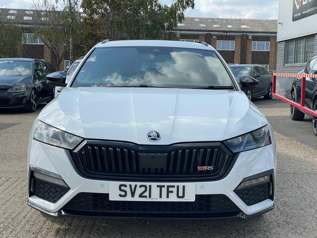 Skoda Octavia Estate 2.0 Tsi Vrs Dsg Euro 6 Ss 202121 SV21TFU White #2