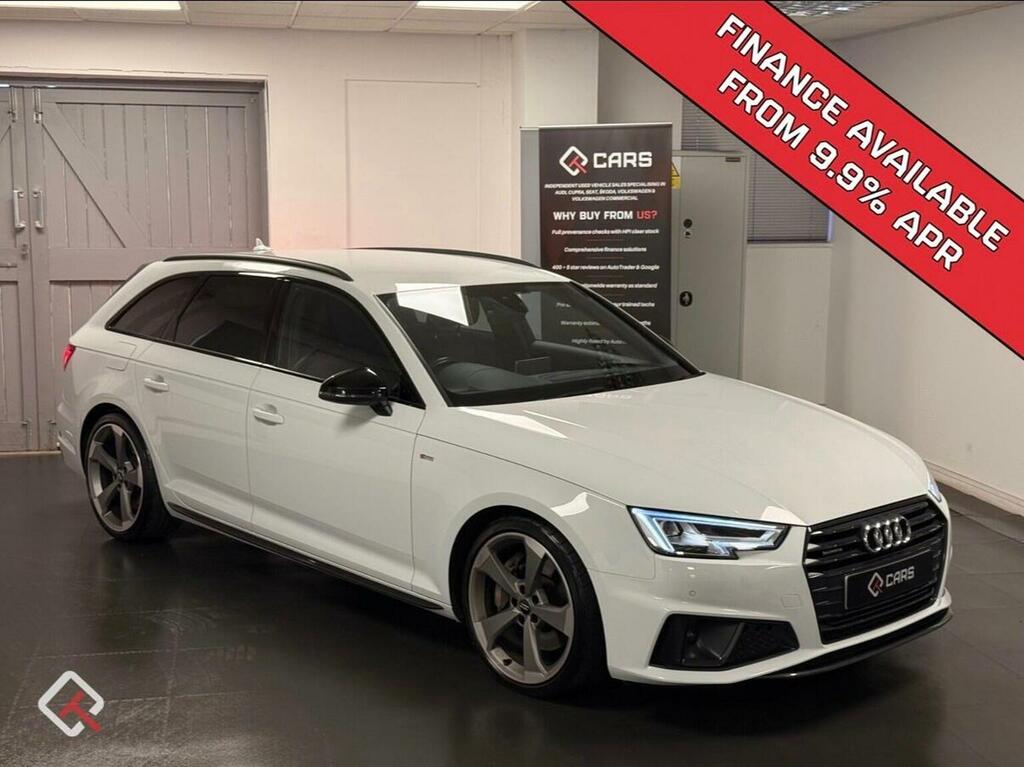 Audi A4 Avant Estate 2.0 Tfsi 45 Black Edition S Tronic Quattro White