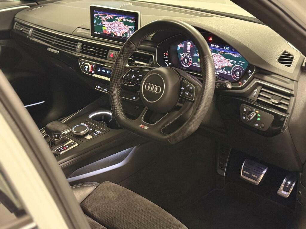 Audi A4 Avant Estate 2.0 Tfsi 45 Black Edition S Tronic Quattro White #2