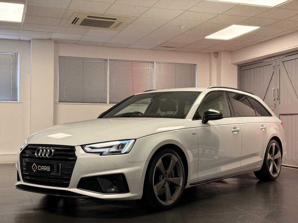 Audi A4 Avant Estate 2.0 Tfsi 45 Black Edition S Tronic Quattro White #6