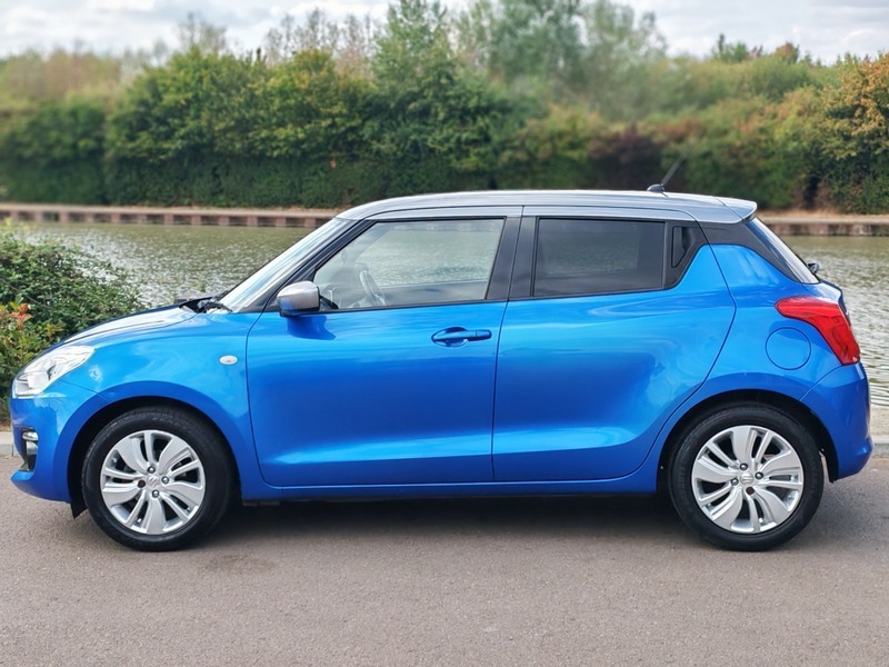 Suzuki Swift 1.0 Boosterjet Sz-t Hatchback PE67KOA Blue #4