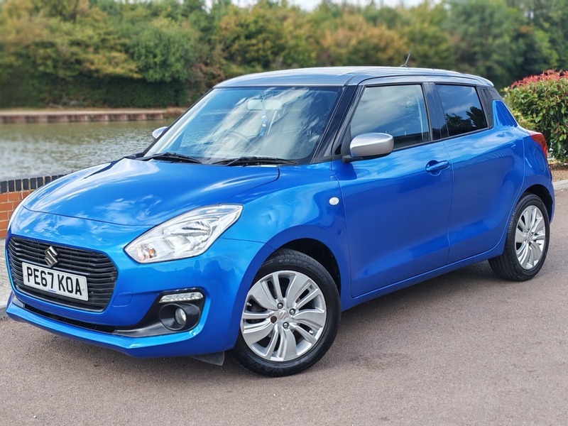 Suzuki Swift 1.0 Boosterjet Sz-t Hatchback PE67KOA Blue #5