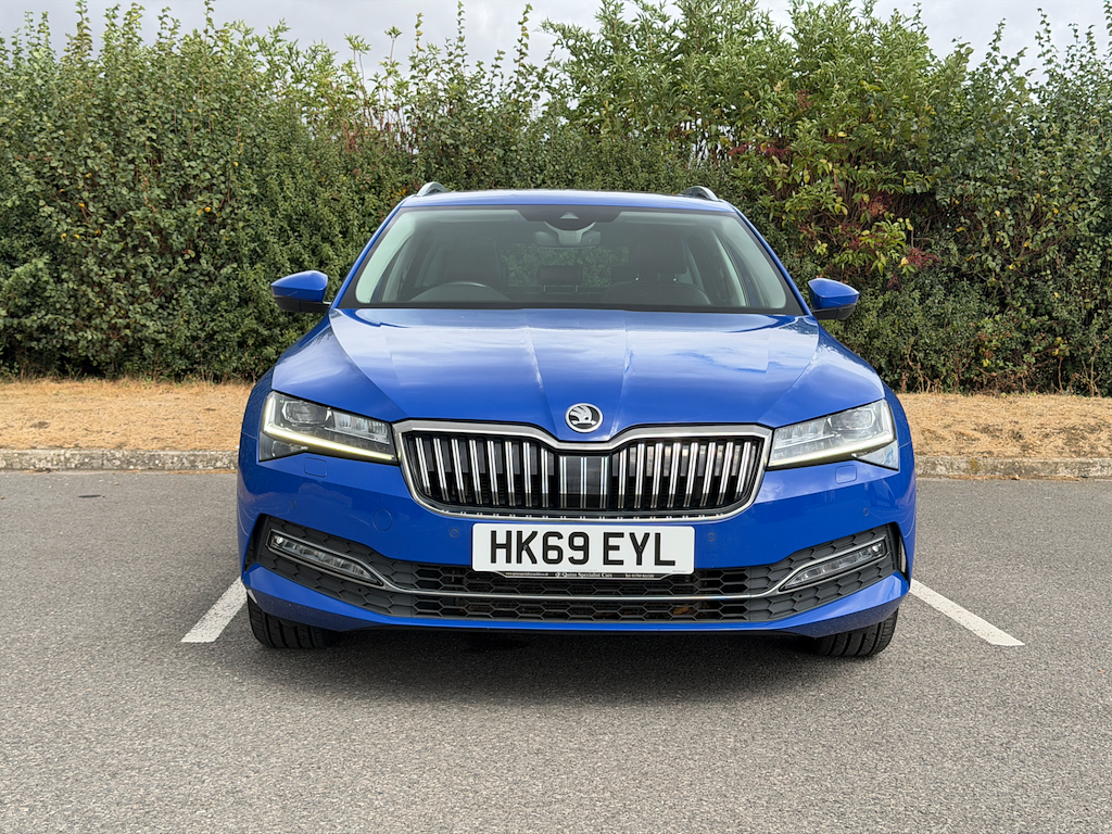 Skoda Superb 1.5 L 1.5 Tsi Act Se L Estate Eu Blue #2