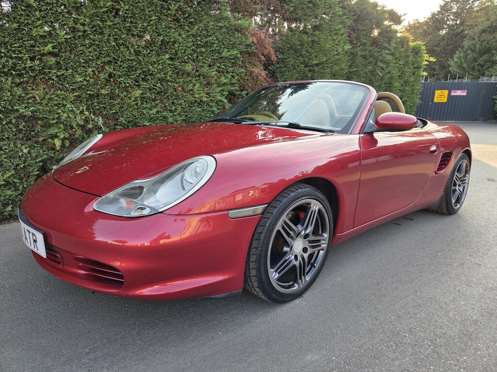 Porsche Boxster Convertible 3.2 986 S 2003 Red #4