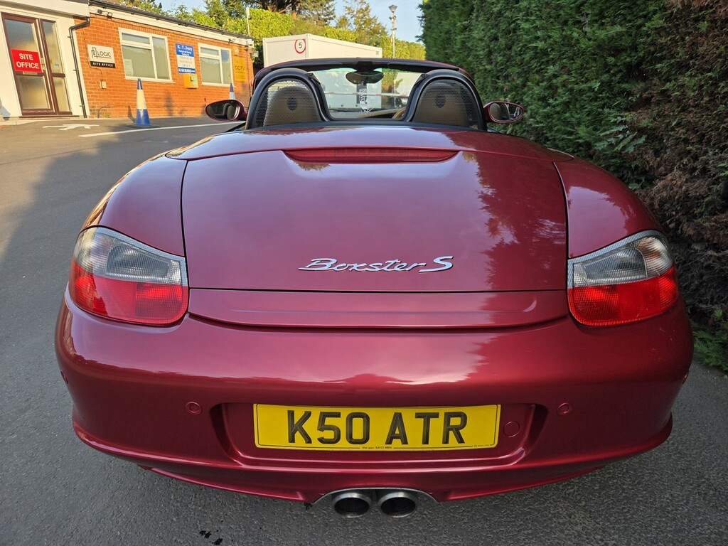 Porsche Boxster Convertible 3.2 986 S 2003 Red #6