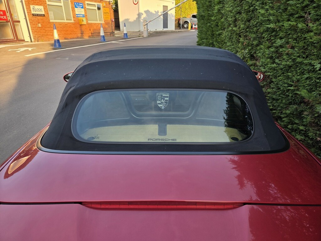 Porsche Boxster Spyder Silver #12