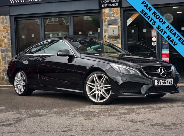 Mercedes-Benz E Class 2016 2.0 E200 Amg Line Edition Coupe G- Black