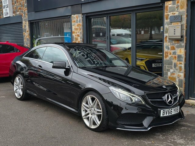 Mercedes-Benz E Class 2016 2.0 E200 Amg Line Edition Coupe G- BV66YVB Black #3