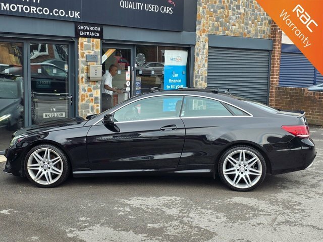 Mercedes-Benz E Class 2016 2.0 E200 Amg Line Edition Coupe G- BV66YVB Black #2