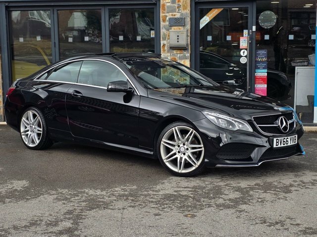 Mercedes-Benz E Class 2016 2.0 E200 Amg Line Edition Coupe G- BV66YVB Black #6