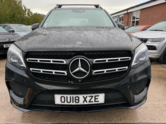 Mercedes-Benz GLS Class 2018 3.0 Gls350d V6 Amg Line Suv G-tron Black #2