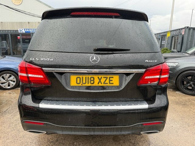 Mercedes-Benz GLS Class 2018 3.0 Gls350d V6 Amg Line Suv G-tron Black #5