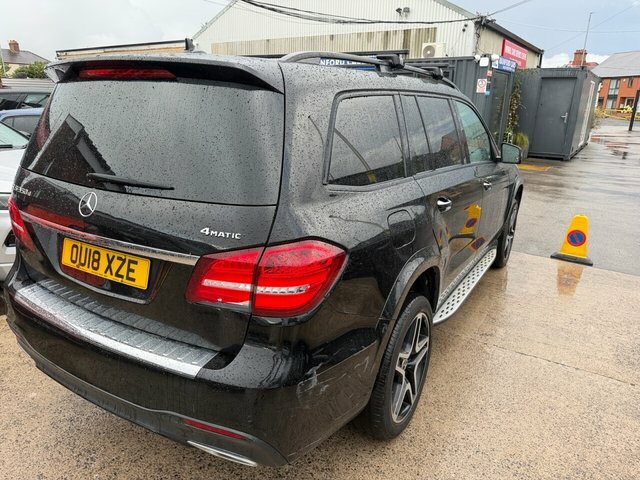 Mercedes-Benz GLS Class 2018 3.0 Gls350d V6 Amg Line Suv G-tron Black #6