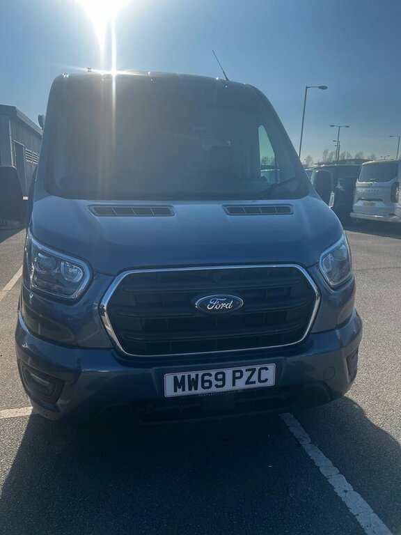 Ford Transit Custom 2019 2.0 350 Ecoblue Limited Panel Van MW69PZC Blue #2
