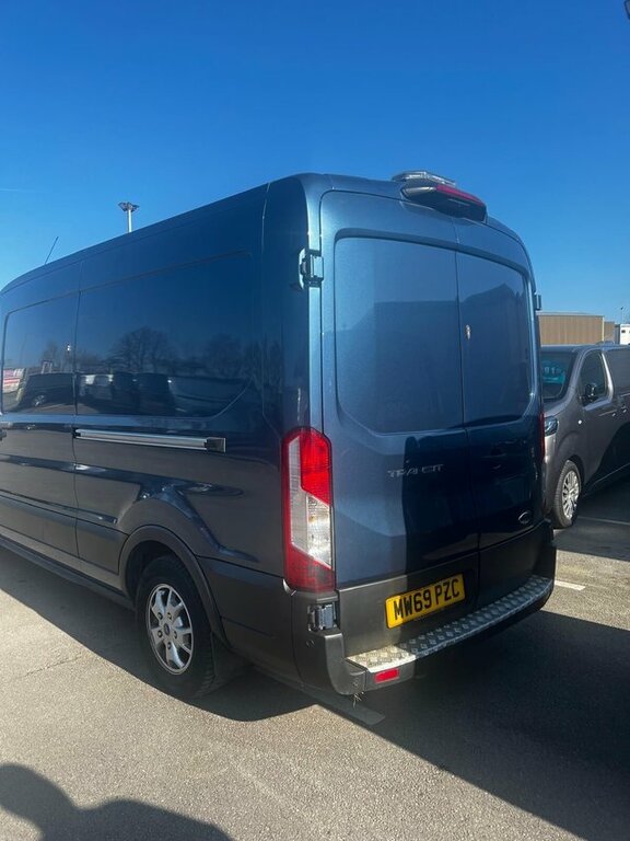 Ford Transit Custom 2019 2.0 350 Ecoblue Limited Panel Van MW69PZC Blue #5