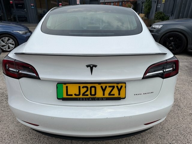 Tesla Model 3 2020 Dual Motor Long Range Saloon A LJ20YZY White #5