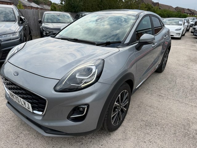 Ford Puma 2020 1.0T Ecoboost Titanium Suv Silver