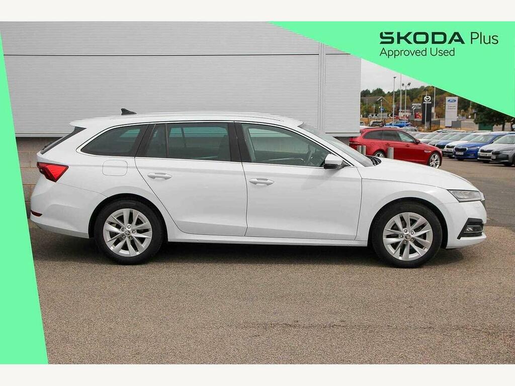 Skoda Octavia 2023 2.0 Tdi 150 Se L Dsg White #4