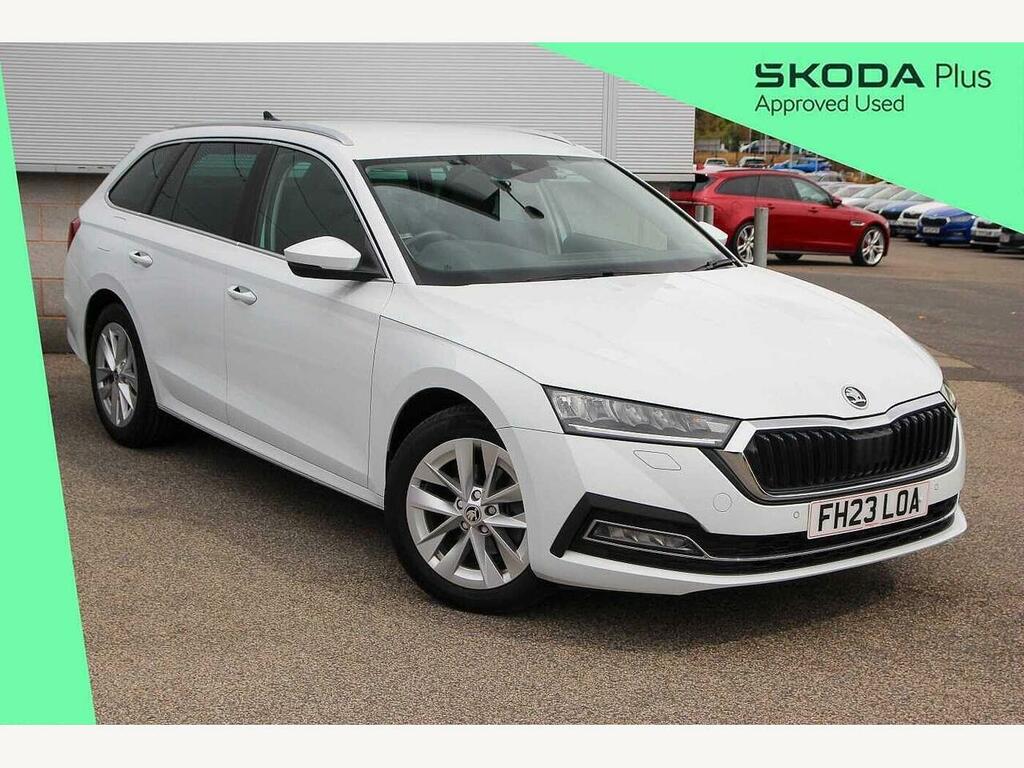 Skoda Octavia 2023 2.0 Tdi 150 Se L Dsg White