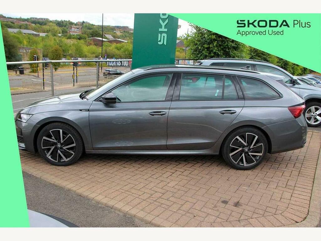 Skoda Octavia 2026 1.5 Tsi 150 E-tec Sportline Dsg Grey #4