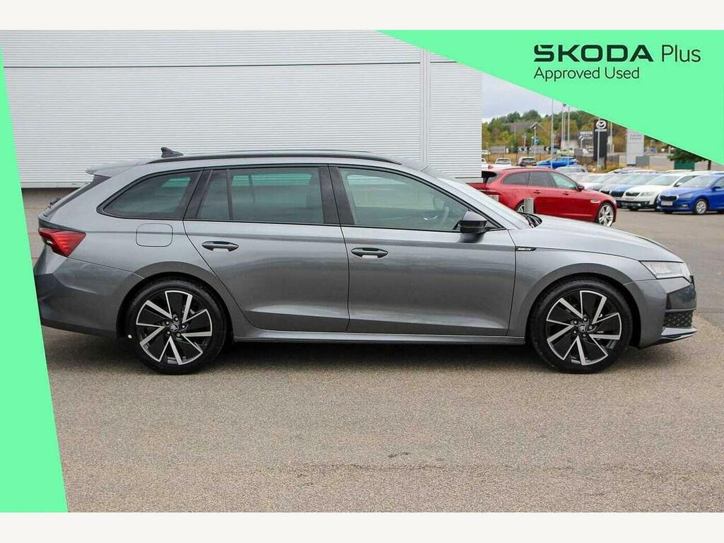 Skoda Octavia 2026 1.5 Tsi 150 E-tec Sportline Dsg Grey #4