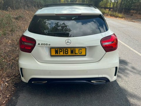 Mercedes-Benz A Class 2.1 A 200 WP18WLG White #6