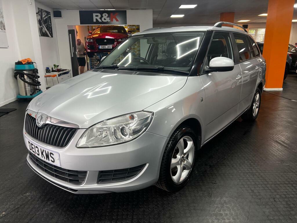 Skoda Fabia 1.6 Tdi Se Euro 5 Silver #4