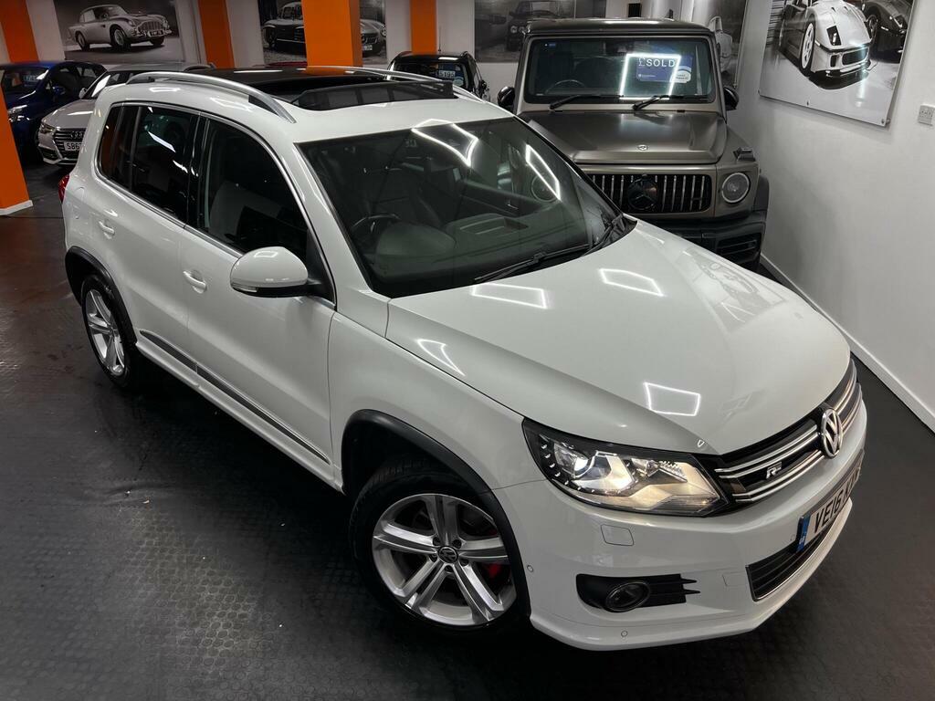 Volkswagen Tiguan 2.0 Tdi Bluemotion Tech R-line Edition Dsg 4Wd Eur White