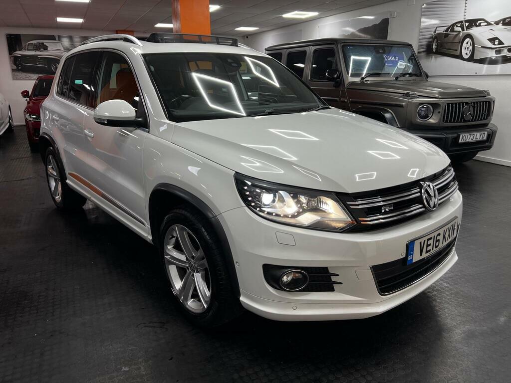 Volkswagen Tiguan 2.0 Tdi Bluemotion Tech R-line Edition Dsg 4Wd Eur White #6
