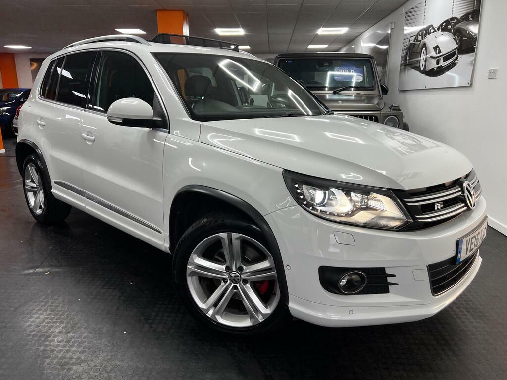 Volkswagen Tiguan 2.0 Tdi Bluemotion Tech R-line Edition Dsg 4Wd Eur White #3