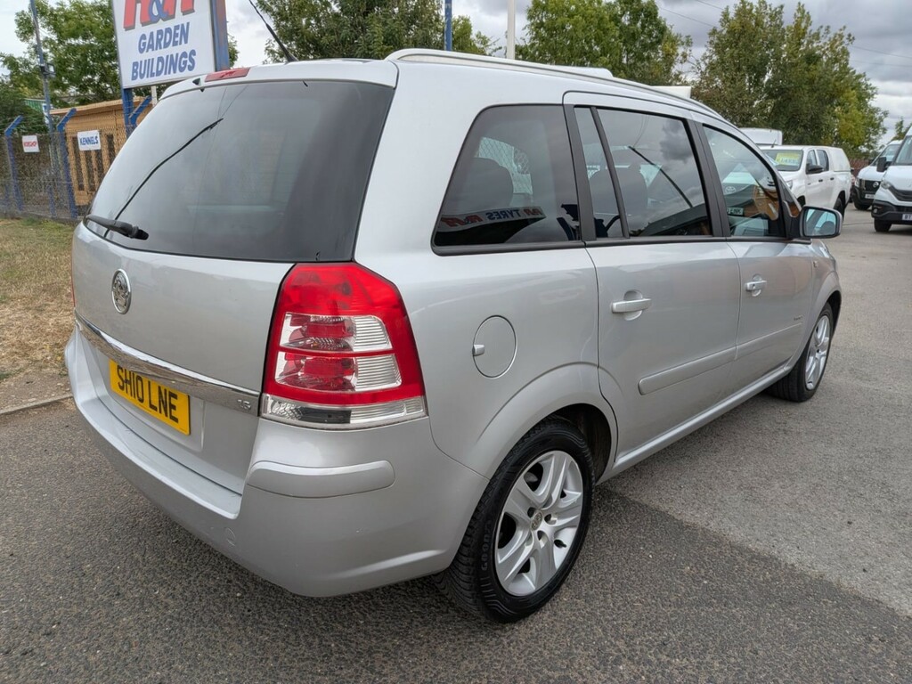 Vauxhall Zafira Mpv 1.6 16V Energy 2010 SH10LNE Silver #4