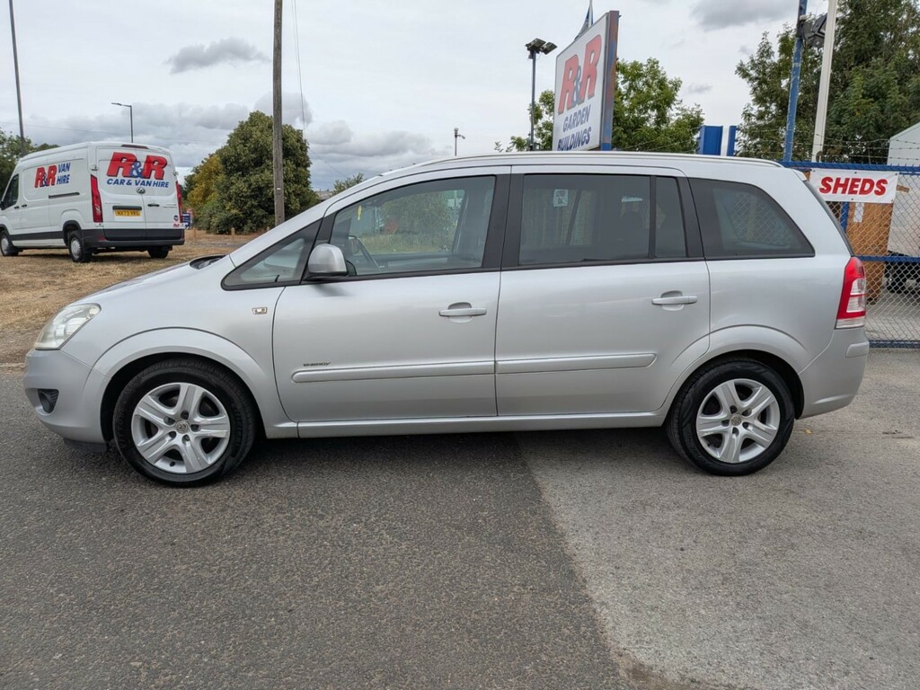 Vauxhall Zafira Mpv 1.6 16V Energy 2010 SH10LNE Silver #5