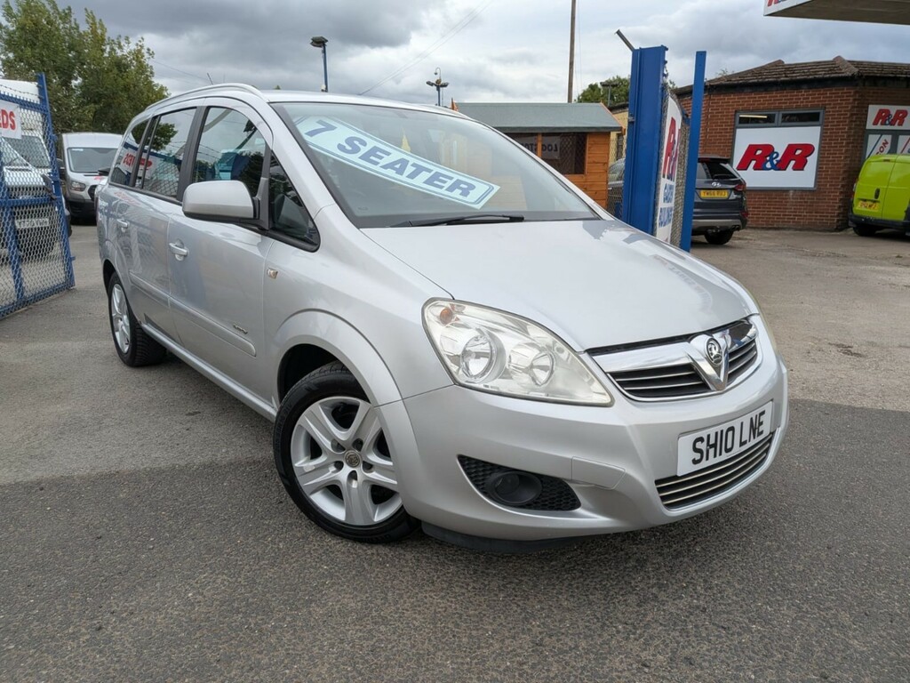 Vauxhall Zafira Mpv 1.6 16V Energy 2010 Silver