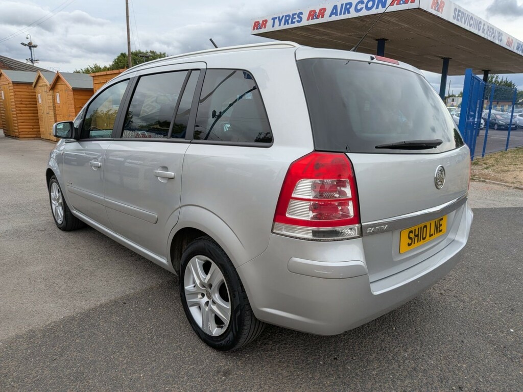 Vauxhall Zafira Mpv 1.6 16V Energy 2010 SH10LNE Silver #3
