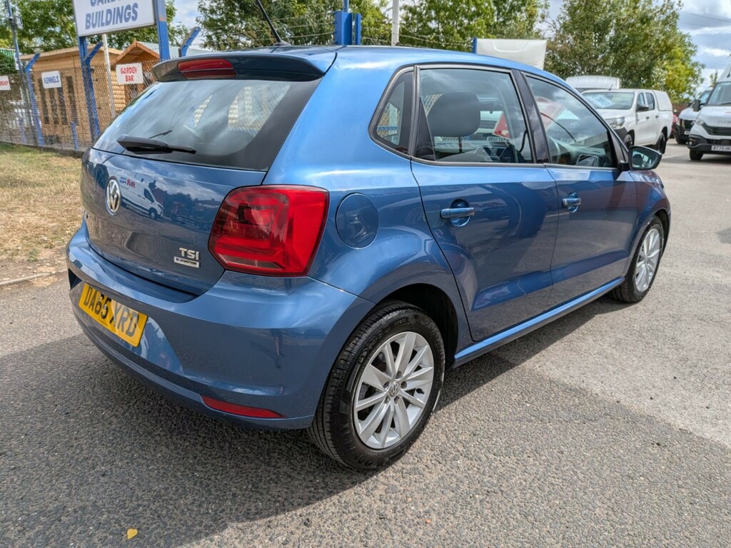 Volkswagen Polo 1.2 Tsi Bluemotion Tech Se Blue #4