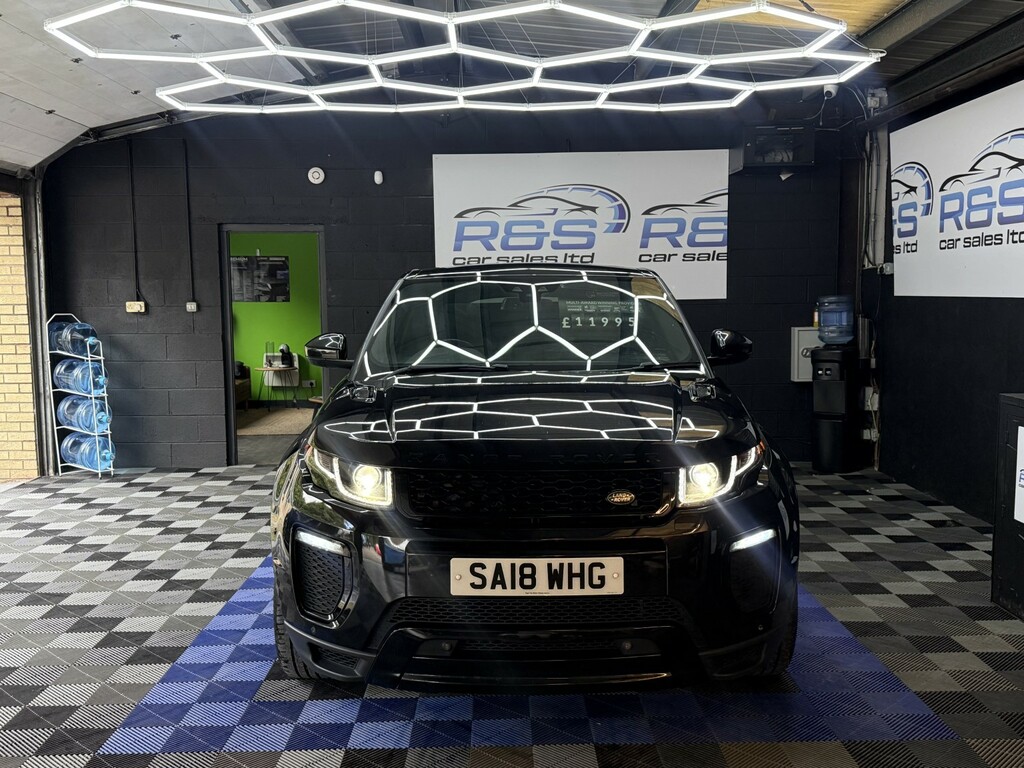 Land Rover Range Rover Evoque 2.0 Td4 Hse Dynamic 2018 SA18WHG Black #2