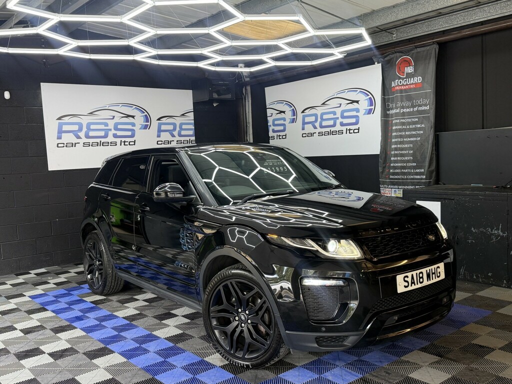 Land Rover Range Rover Evoque 2.0 Td4 Hse Dynamic 2018 Black