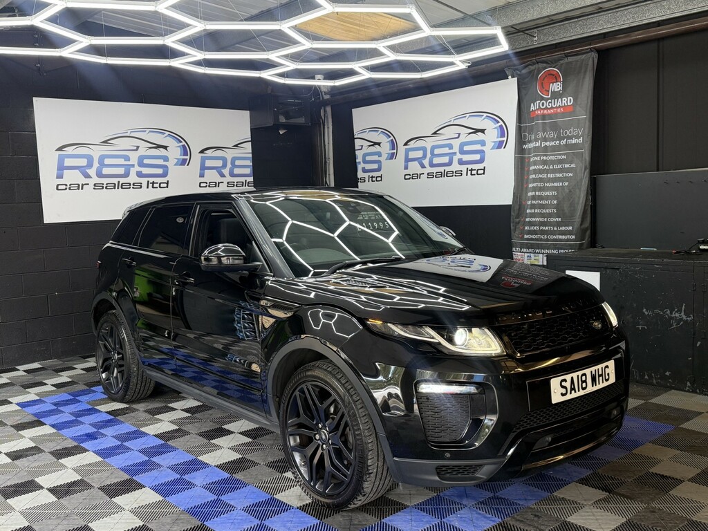 Land Rover Range Rover Evoque 2.0 Td4 Hse Dynamic 2018 SA18WHG Black #3