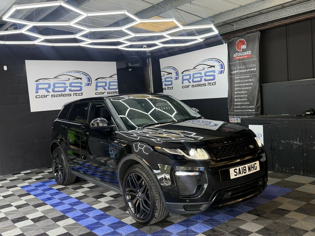 Land Rover Range Rover Evoque 2.0 Td4 Hse Dynamic 2018 SA18WHG Black #5