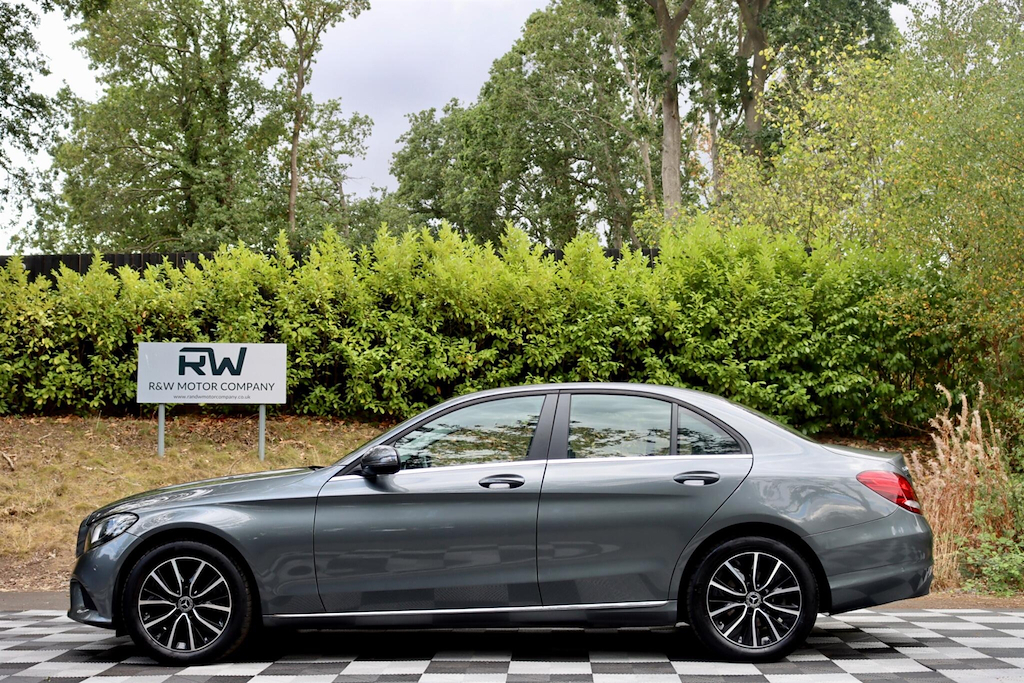 Mercedes-Benz C Class 1.5 Mhev Eq Boost Se G-tronic Euro 6 Ss Grey