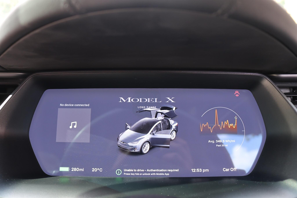 Tesla Model X Model X 100D Grey #57