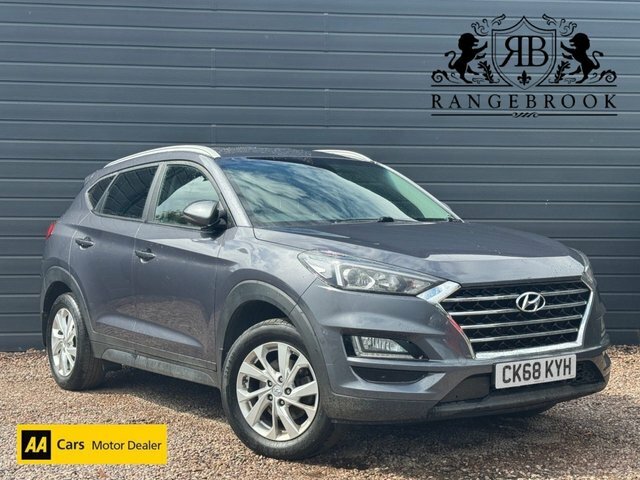 Hyundai Tucson 2018 1.6 Gdi Se Nav Suv Grey