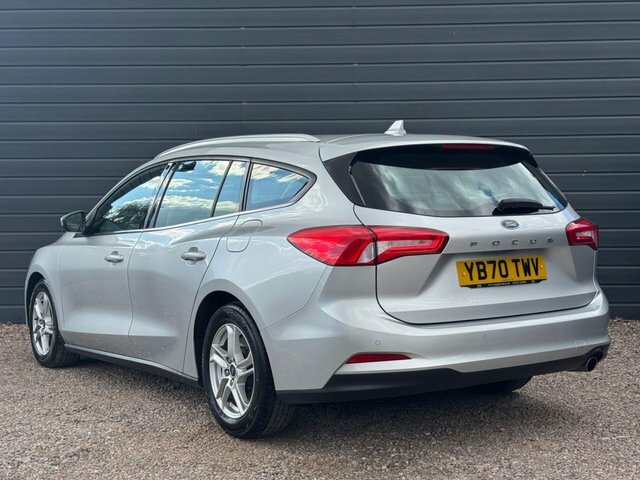 Ford Focus 2020 1.5 Ecoblue Zetec Estate YB70TWV Silver #2
