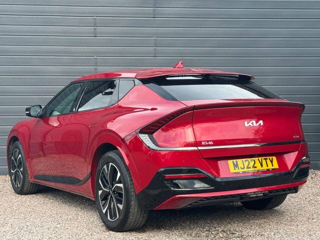 Kia EV6 2022 77.4Kwh Gt-line Hatchback MJ22VTY Red #2