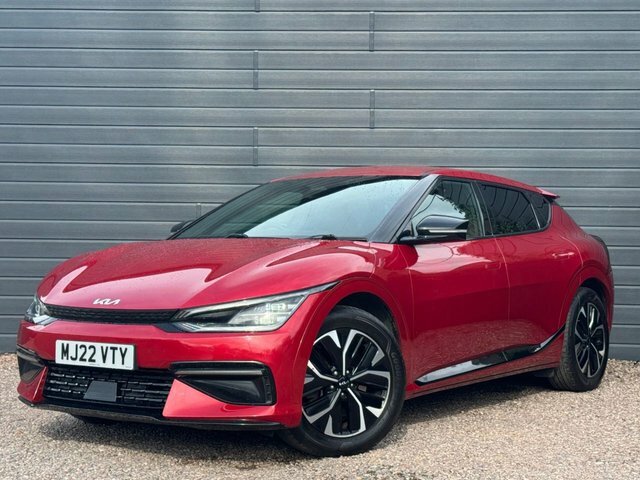 Kia EV6 2022 77.4Kwh Gt-line Hatchback MJ22VTY Red #3