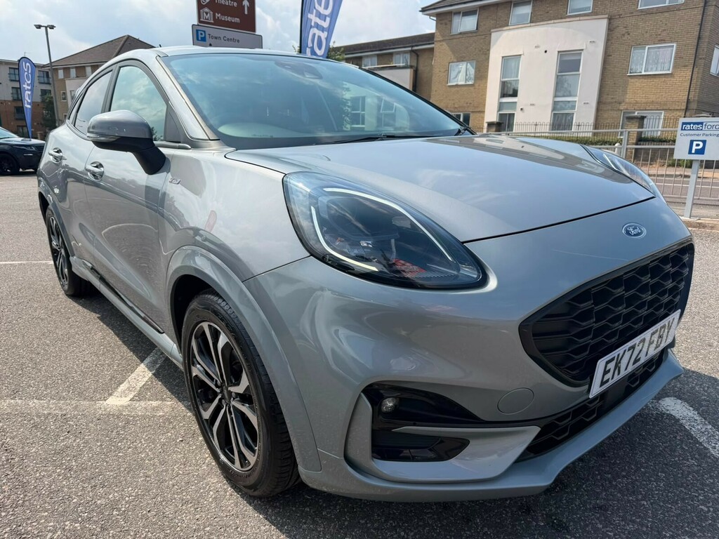Ford Puma Puma Hatchback 1.0 Ecoboost Hybrid Mhev St-line Silver