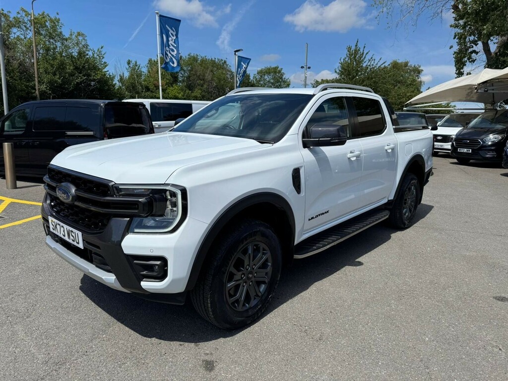 Ford Ranger Wildtrak Ecoblue 4 White #7