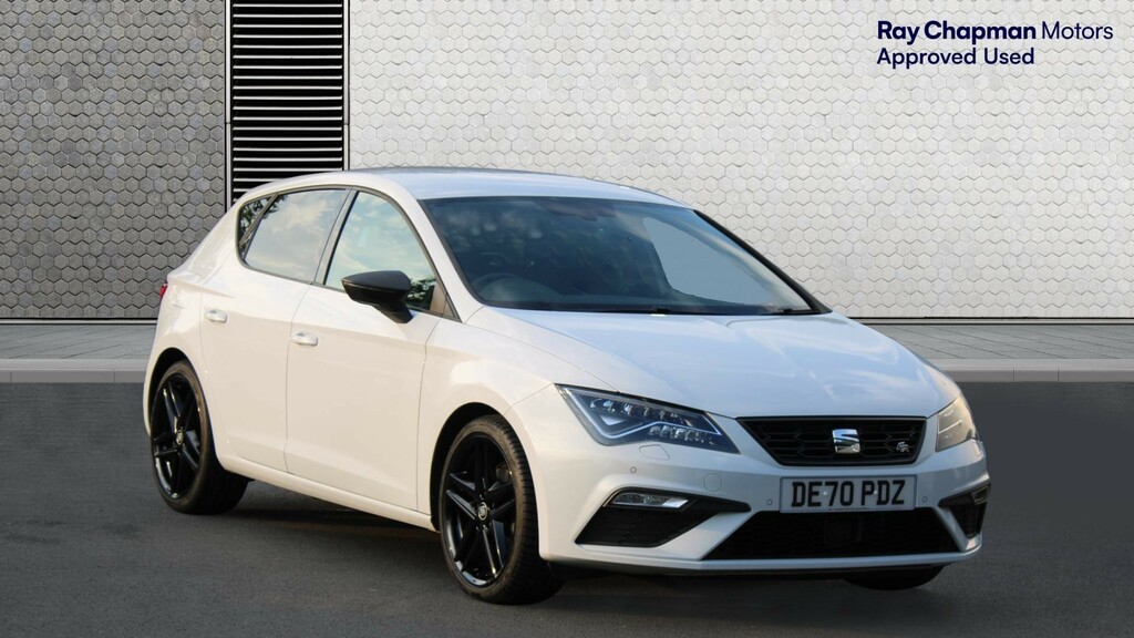 Seat Leon 1.5 Tsi Evo 150 Fr Black Edition Dsg Drive Modes, White