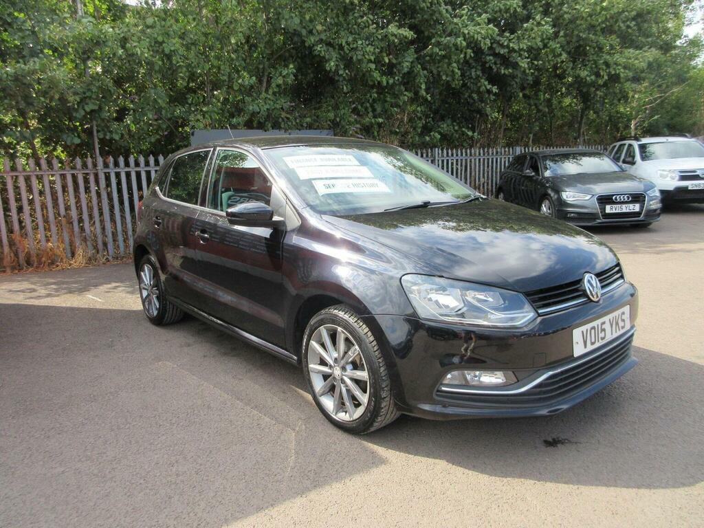 Volkswagen Polo Hatchback 1.2 Tsi Bluemotion Tech Se Design Euro 6 Black