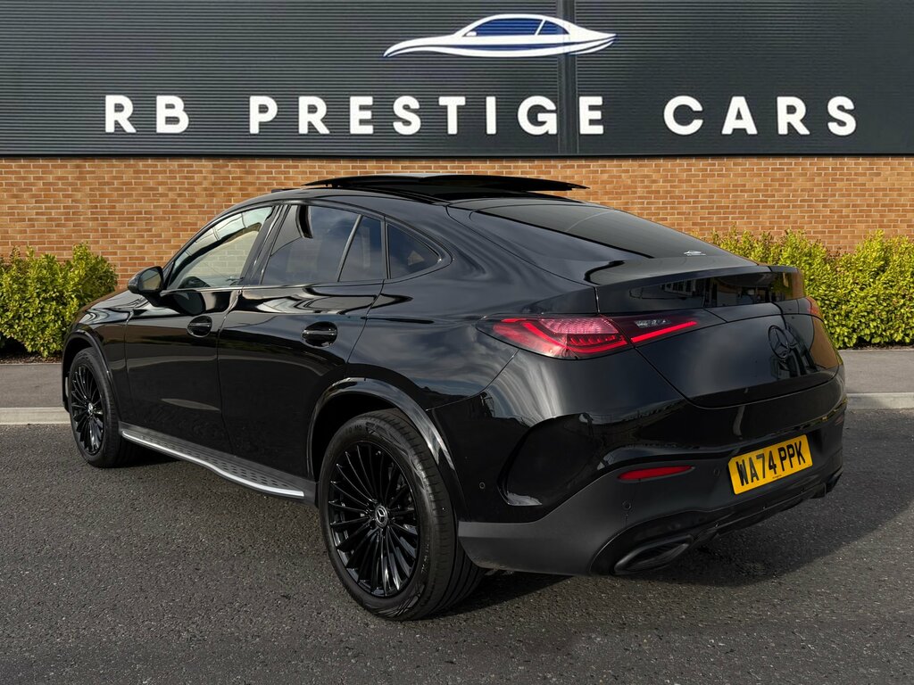 Mercedes-Benz GLC Class 2.0 Glc220dh Mhev Amg Line Premium Plus Coupe Black #3
